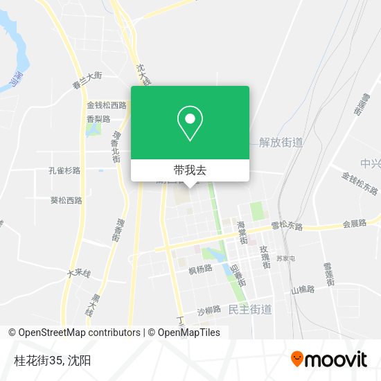 桂花街35地图