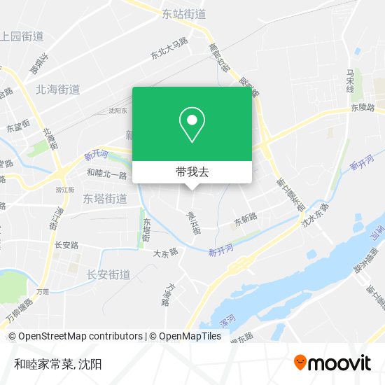 和睦家常菜地图