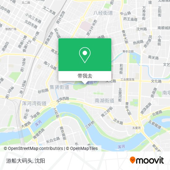 游船大码头地图