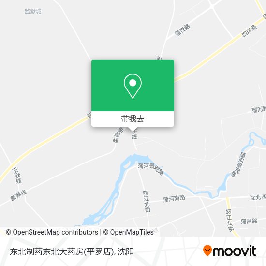 东北制药东北大药房(平罗店)地图