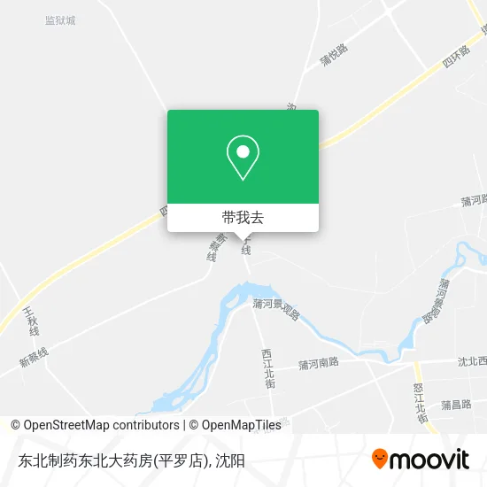 东北制药东北大药房(平罗店)地图