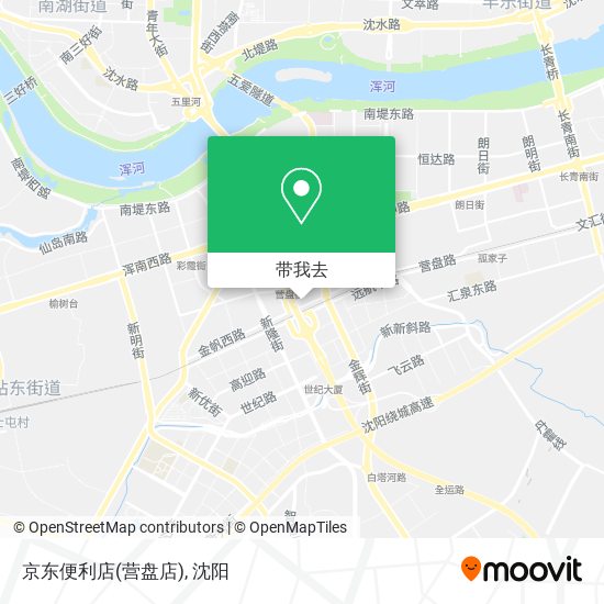 京东便利店(营盘店)地图