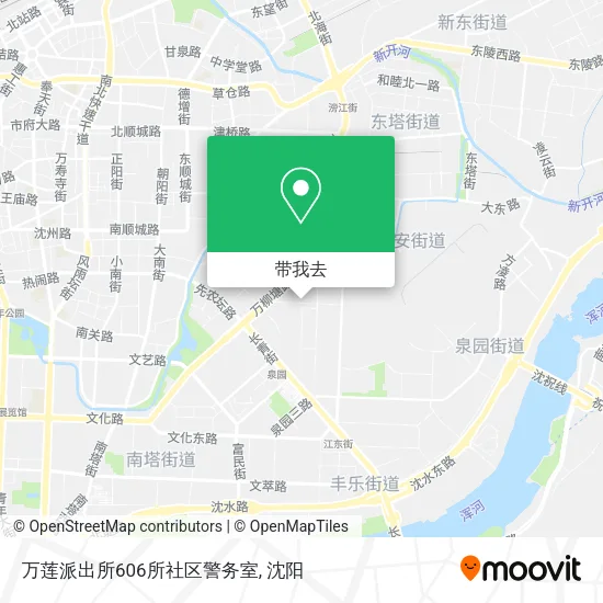 万莲派出所606所社区警务室地图