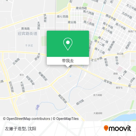 左撇子造型地图