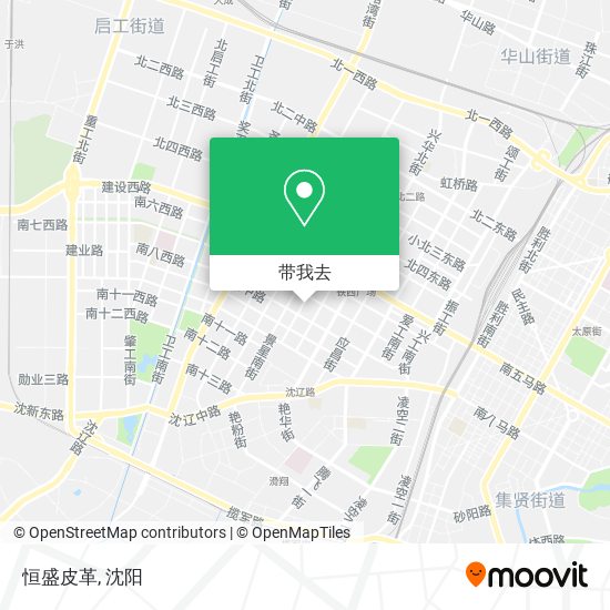 恒盛皮革地图