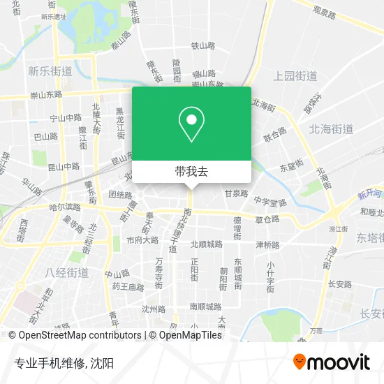 专业手机维修地图