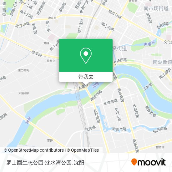 罗士圈生态公园-沈水湾公园地图