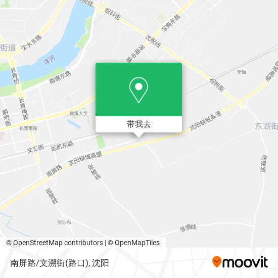 南屏路/文溯街(路口)地图