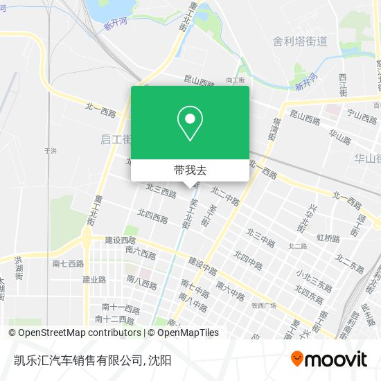 凯乐汇汽车销售有限公司地图