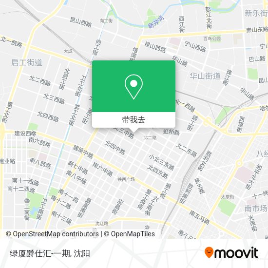绿厦爵仕汇-一期地图