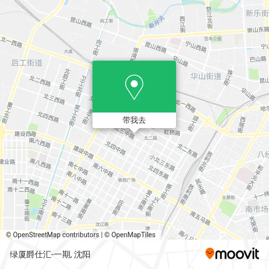 绿厦爵仕汇-一期地图