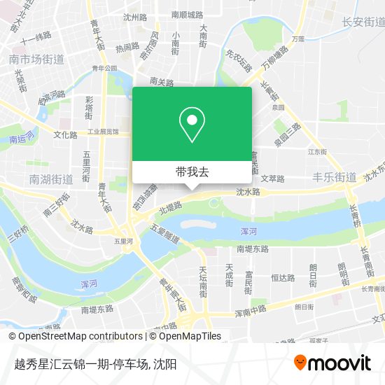 越秀星汇云锦一期-停车场地图
