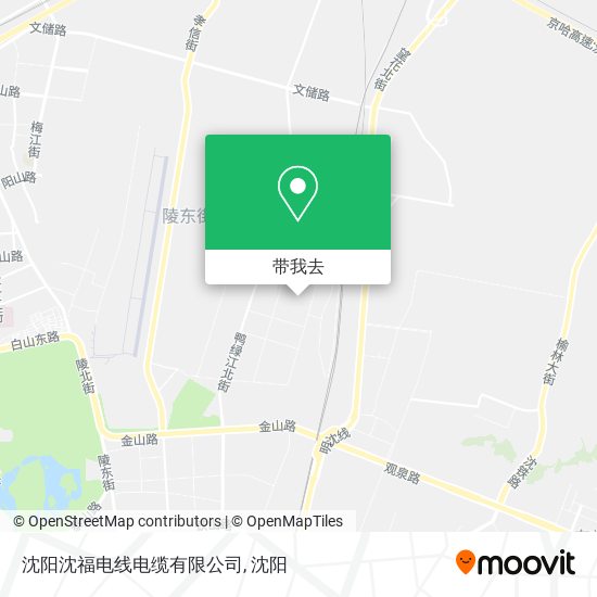 沈阳沈福电线电缆有限公司地图