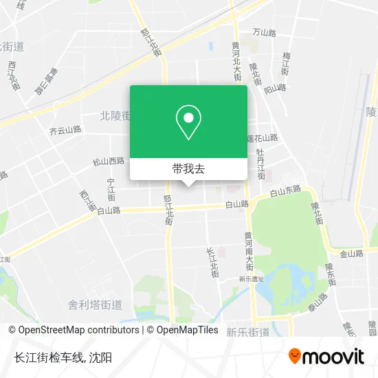 长江街检车线地图