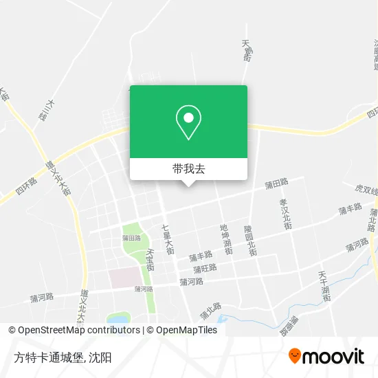 方特卡通城堡地图