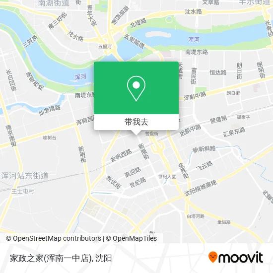 家政之家(浑南一中店)地图
