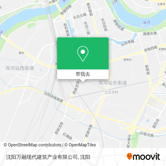 沈阳万融现代建筑产业有限公司地图