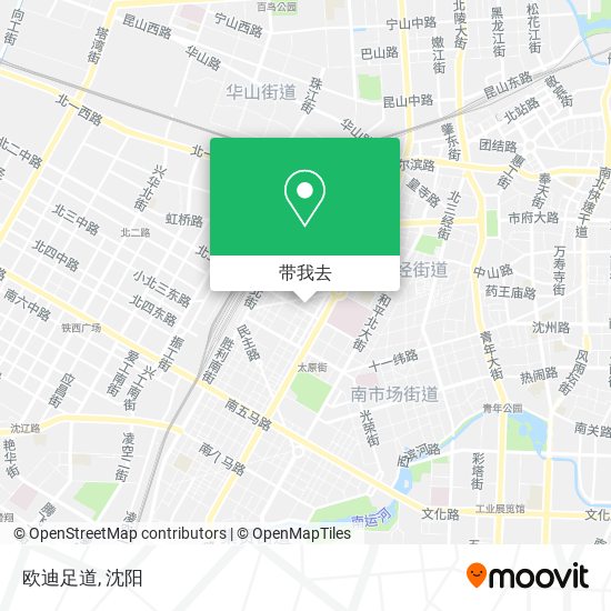 欧迪足道地图