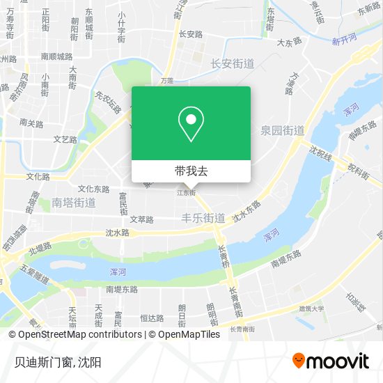 贝迪斯门窗地图