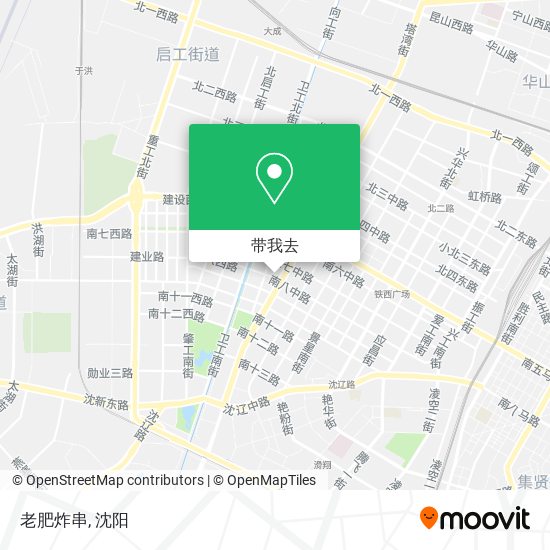 老肥炸串地图