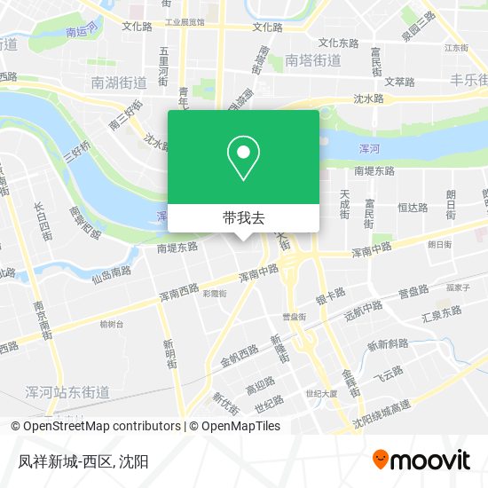 凤祥新城-西区地图