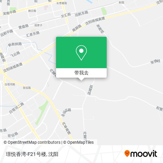 璟悦香湾-F21号楼地图
