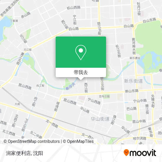 润家便利店地图