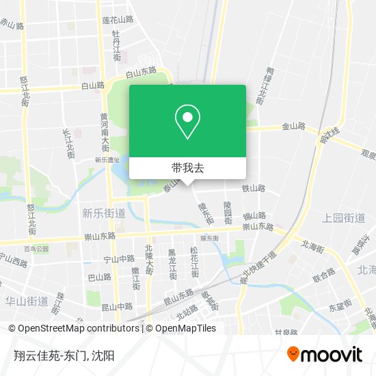 翔云佳苑-东门地图