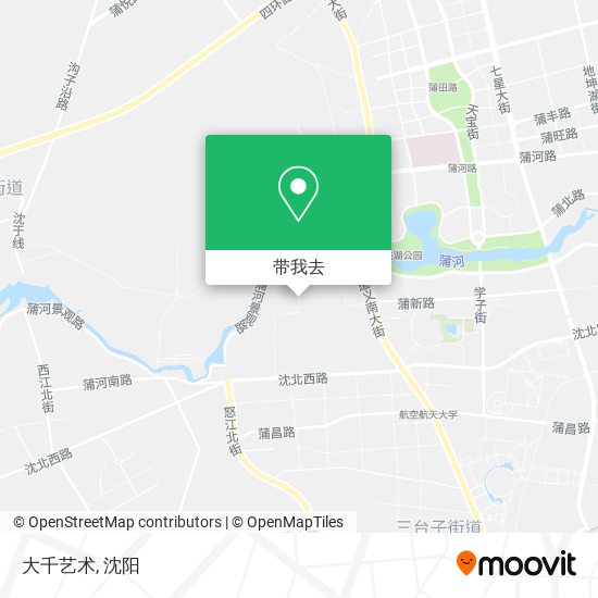 大千艺术地图