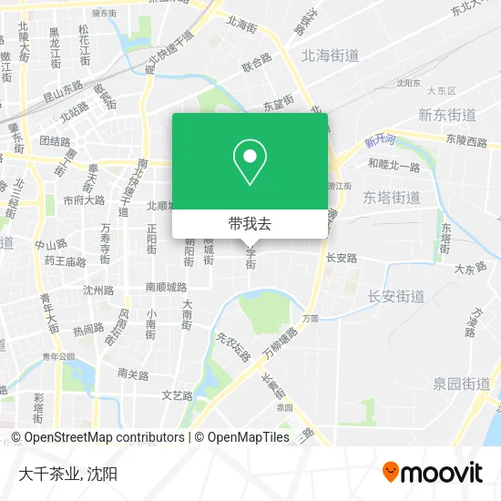 大千茶业地图