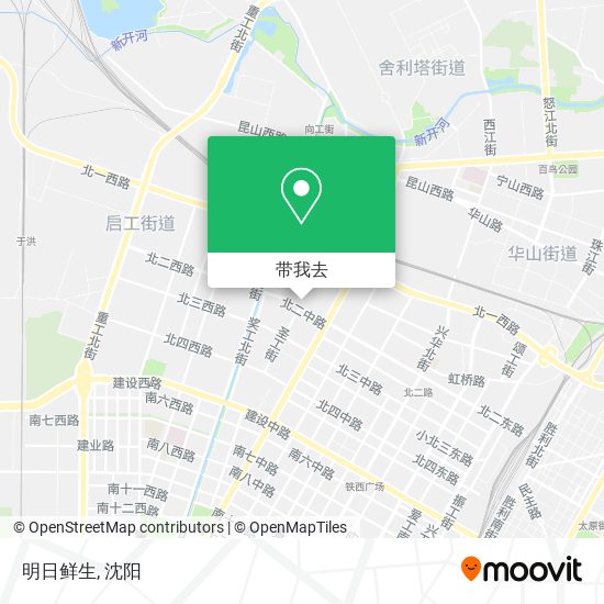 明日鲜生地图