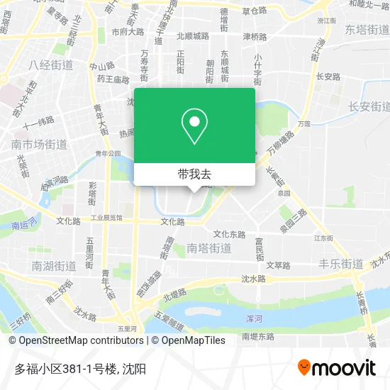 多福小区381-1号楼地图