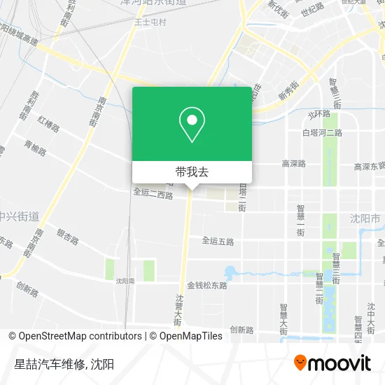 星喆汽车维修地图