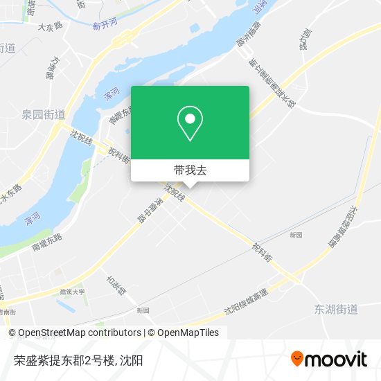 荣盛紫提东郡2号楼地图