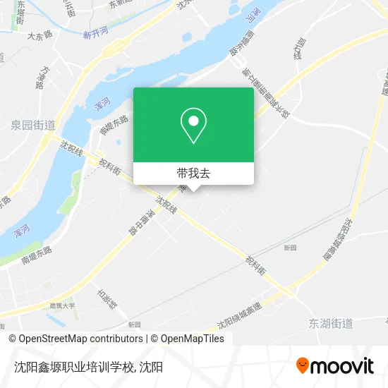 沈阳鑫塬职业培训学校地图