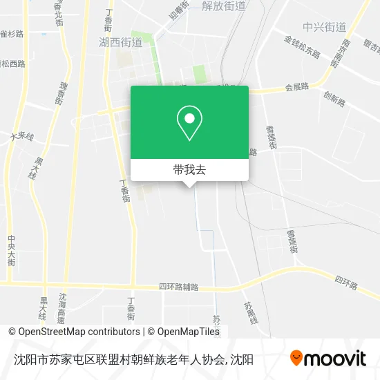 沈阳市苏家屯区联盟村朝鲜族老年人协会地图