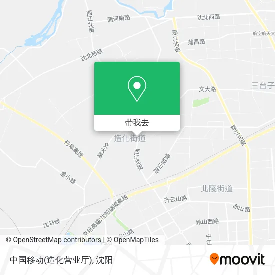 中国移动(造化营业厅)地图
