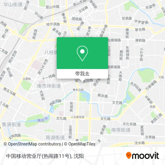 中国移动营业厅(热闹路11号)地图