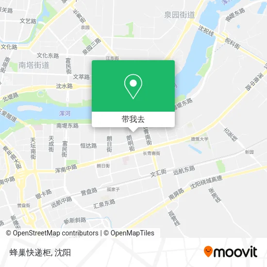 蜂巢快递柜地图