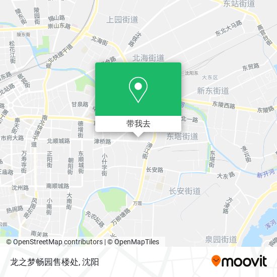 龙之梦畅园售楼处地图