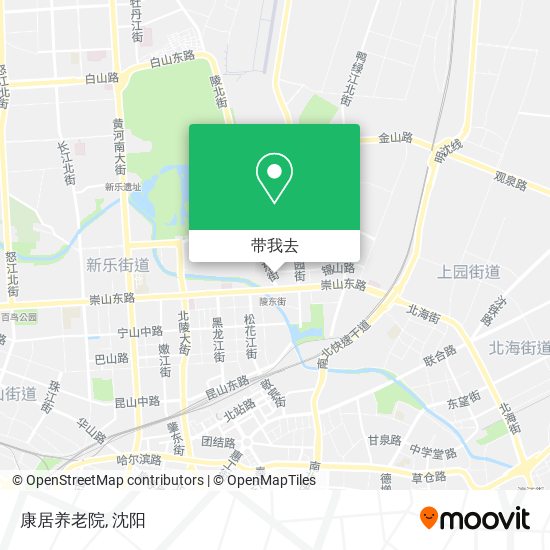 康居养老院地图