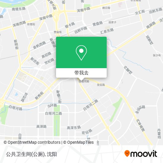 公共卫生间(公厕)地图