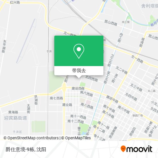 爵仕意境-9栋地图
