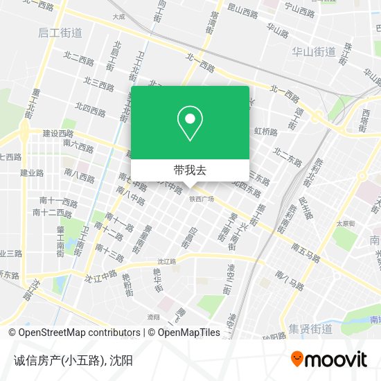 诚信房产(小五路)地图