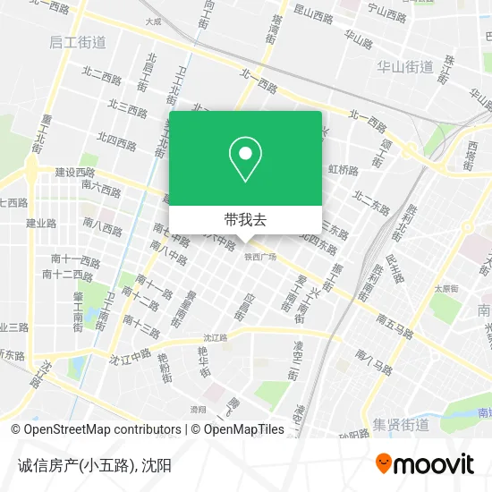 诚信房产(小五路)地图