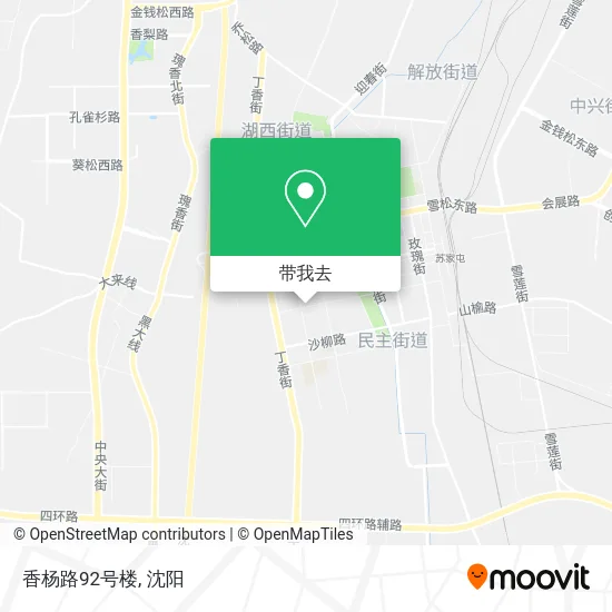 香杨路92号楼地图