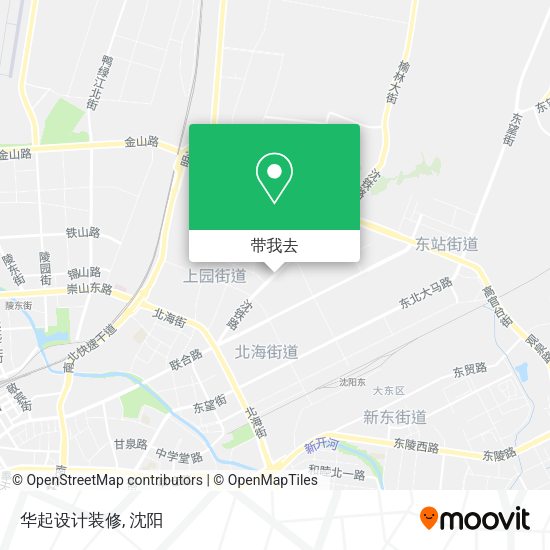 华起设计装修地图