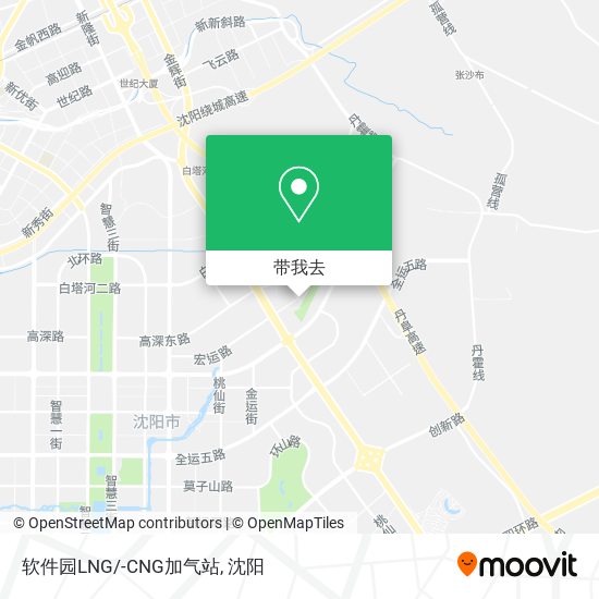 软件园LNG/-CNG加气站地图