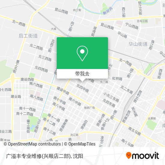 广溢丰专业维修(兴顺店二部)地图