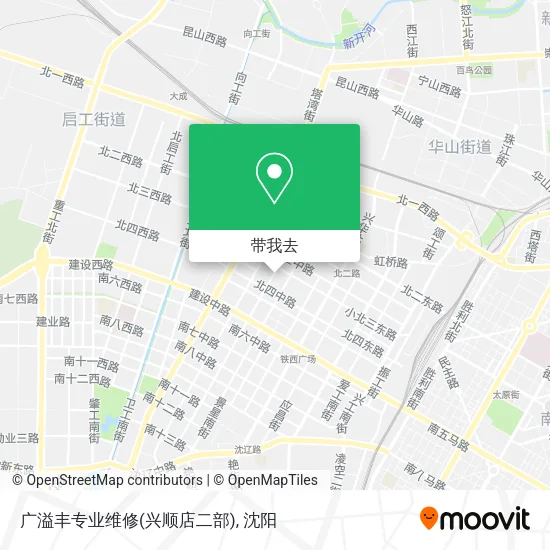 广溢丰专业维修(兴顺店二部)地图